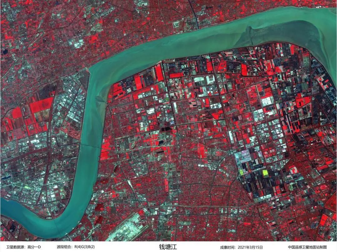 Satellite Imagery of Wetlands in China