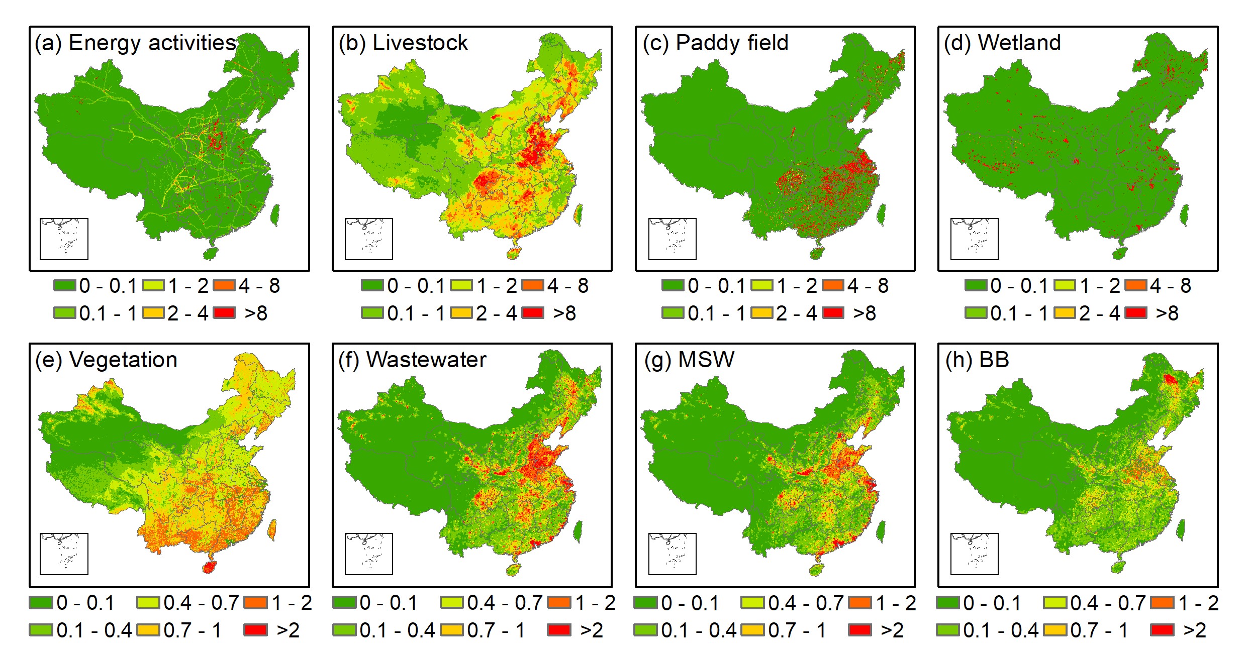 Human Activity Proven Main Factor of China's Methane Emissions: Study