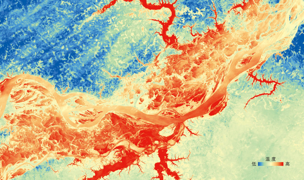 Earth's Landscapes Through Thermal Infrared Imager from SDGSAT-1