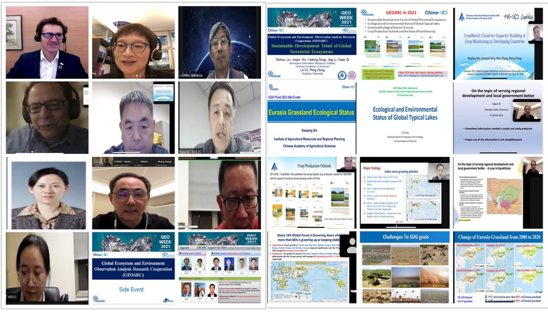 GEOARC Holds Online Side Event in GEO Week 2021