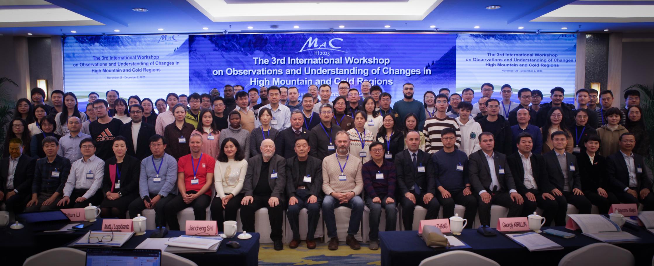 Third International Workshop on Observations and Understanding of Changes in High Mountain and Cold Regions Held in Urumqi, China