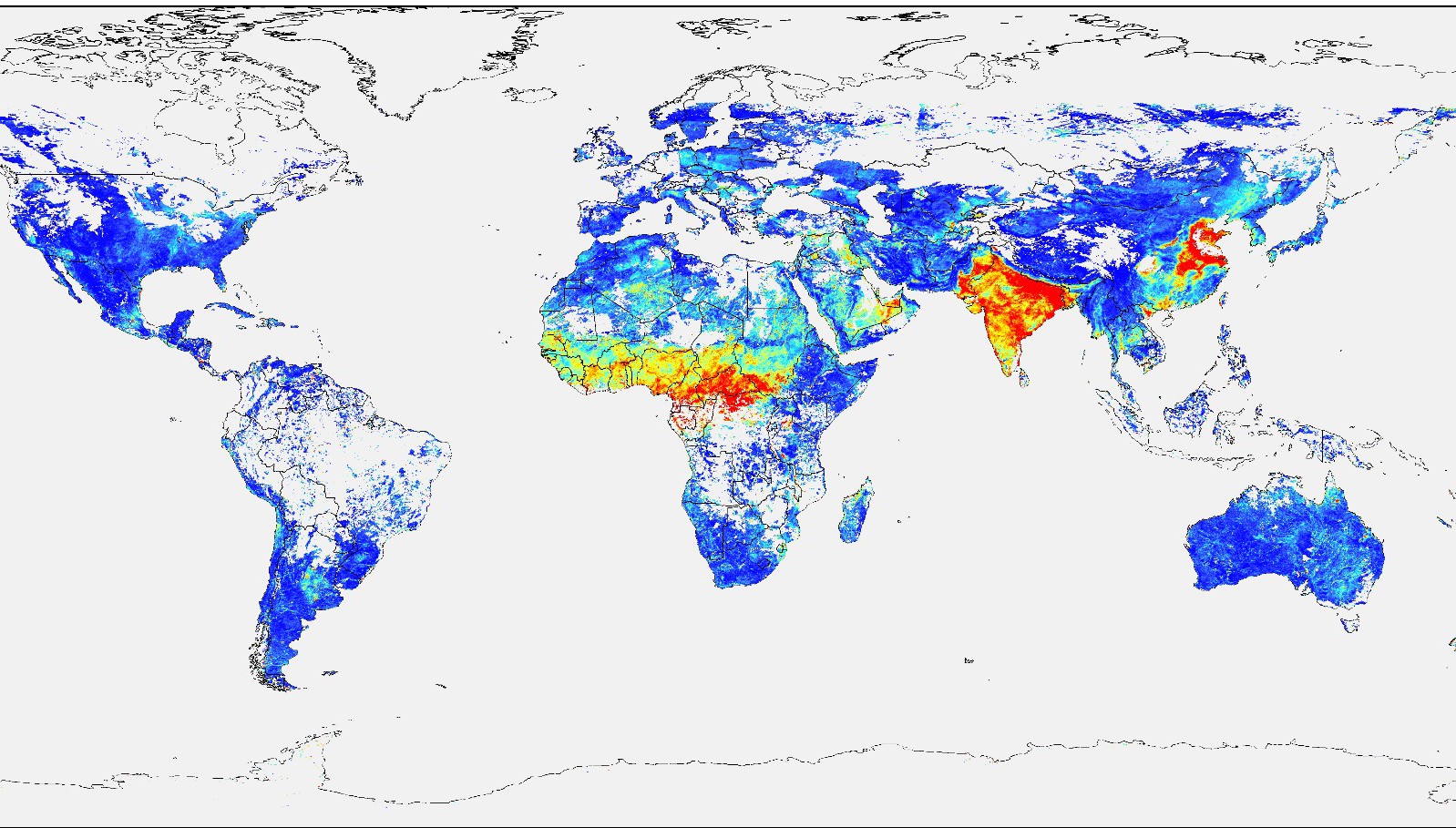 Gaofen-5 Satellite Image Gives Insight into Global Haze Distribution