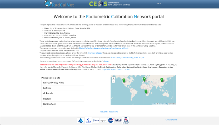 Global Remote Sensing Calibration Benchmark Network Completed